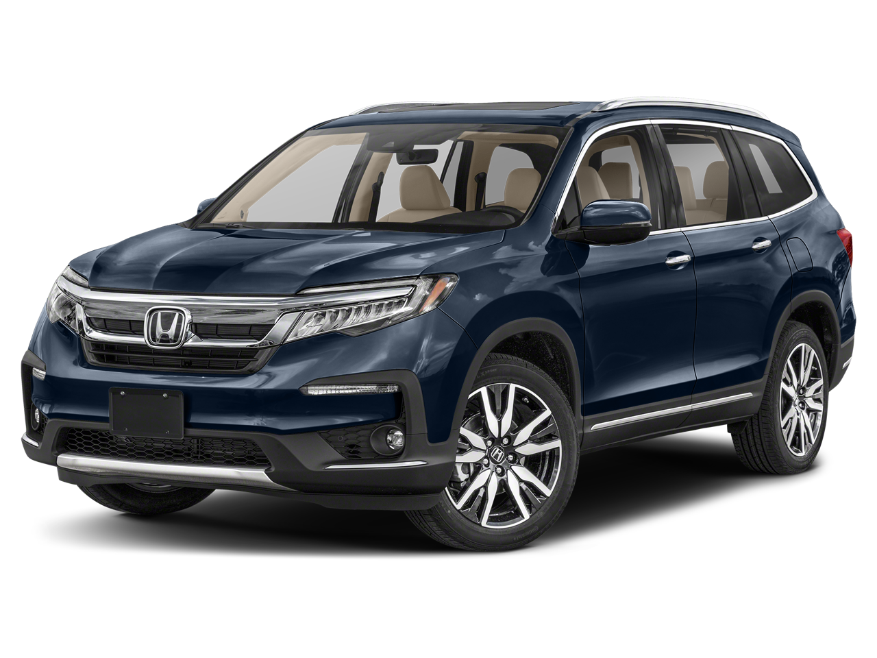 2022 Honda Pilot Touring w/Rear Captain's Chairs