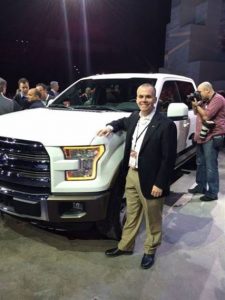 David Wilson Sr with the all new 2015 Ford F-150 