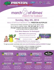 March of Dimes New Flyer