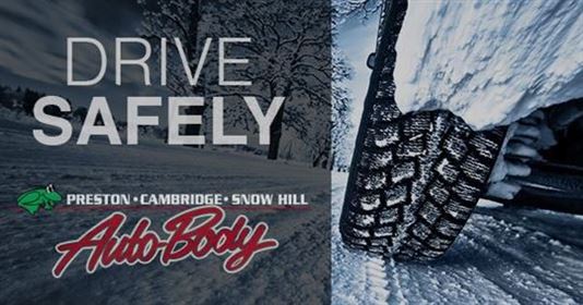 car stuck in the snow