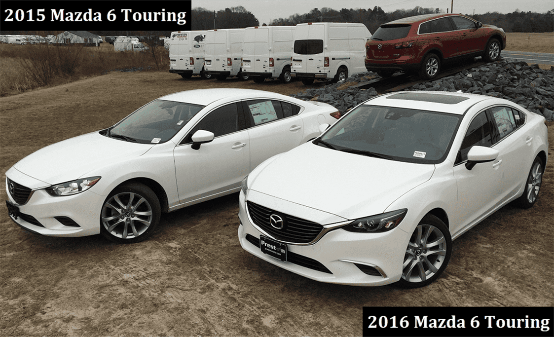  Mazda6 Touring: 2015 vs. 2016 – Preston Automotive Group Blog