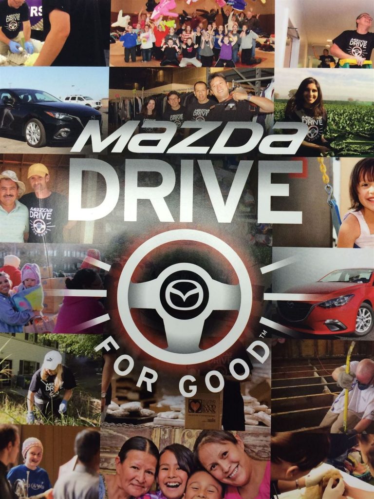 mazda drive for good donation