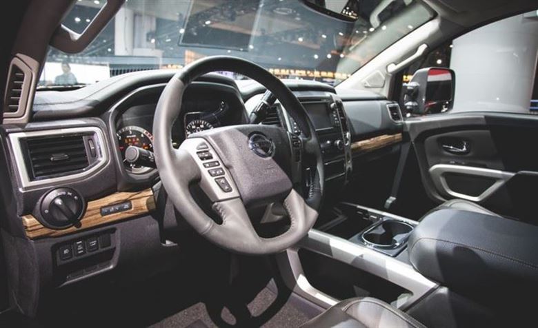 Inside of 2016 NISSAN