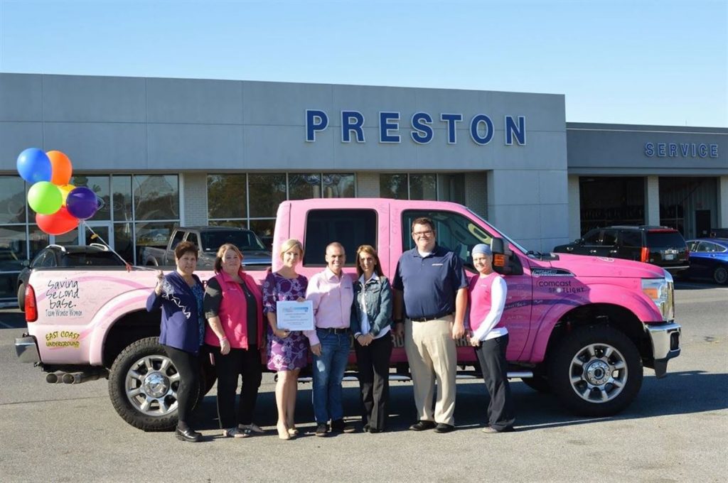 Preston ford colors of cancer gala