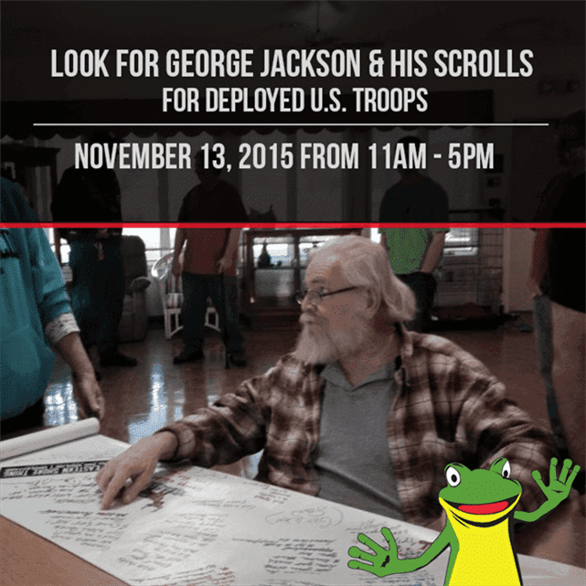 George Jackson scrolls at millsboro cdjr