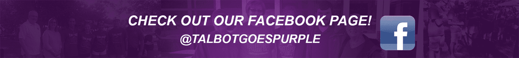 Talbot Goes Purple