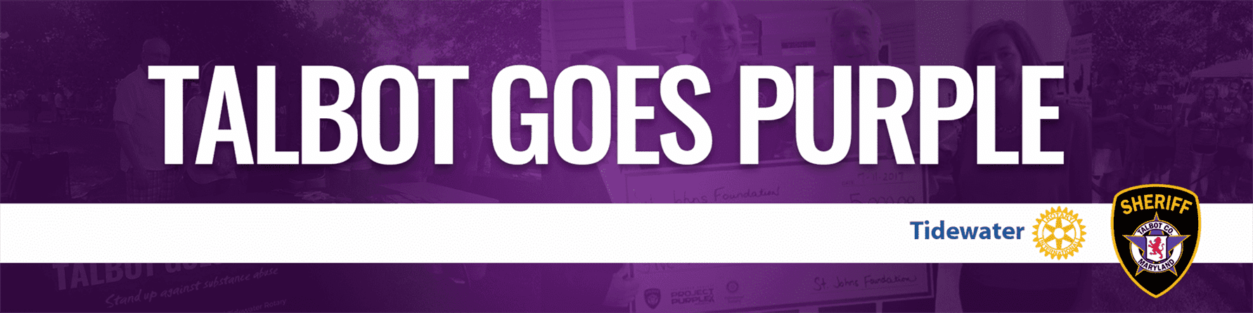 Talbot Goes Purple