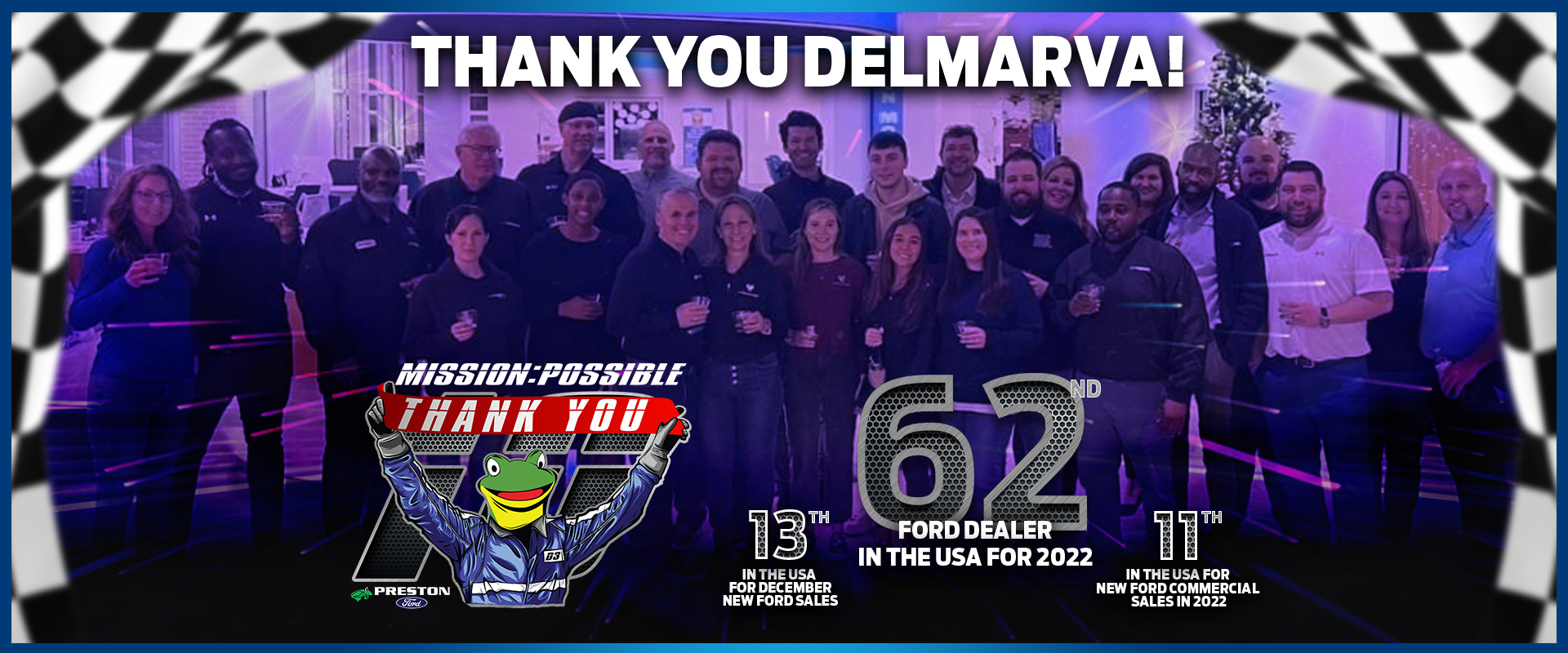 Preston Ford Race To the Top Sales Drive Preston Ford Race To the Top Sales Drive