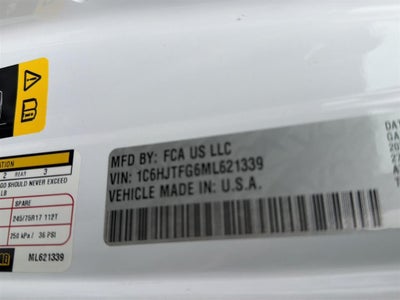 2021 Jeep Gladiator High Altitude