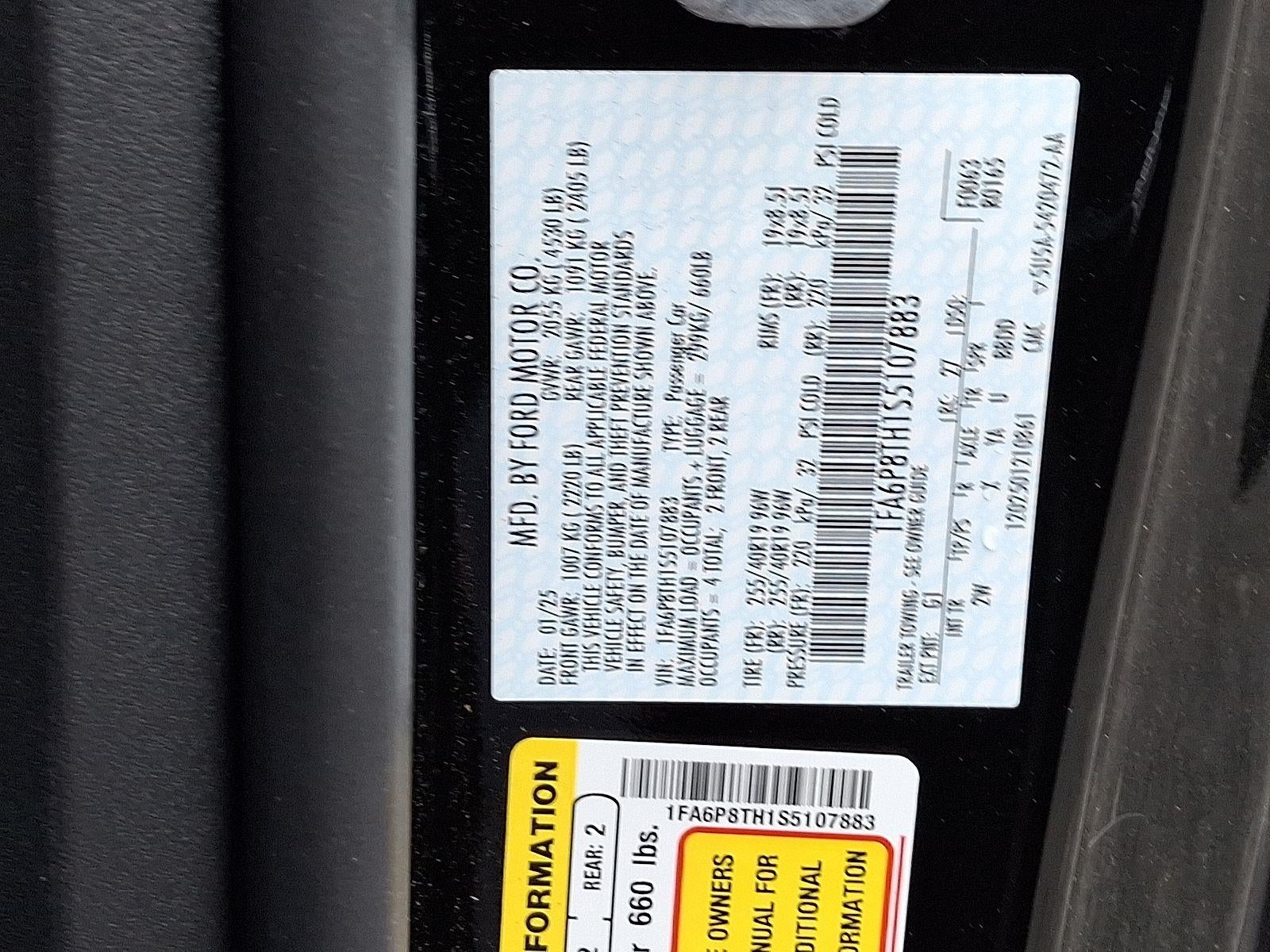 2025 Ford Mustang EcoBoost