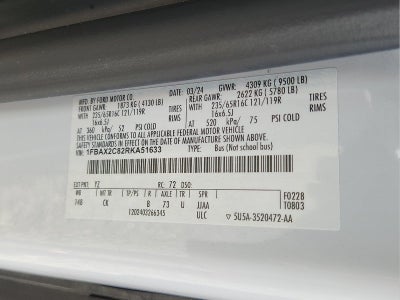 2024 Ford Transit 350 XLT