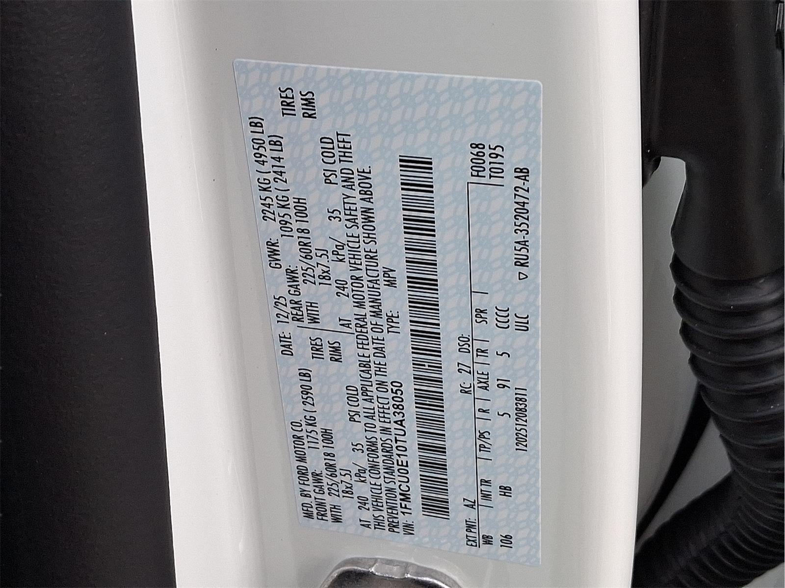 2026 Ford Escape Plug-In Hybrid PHEV