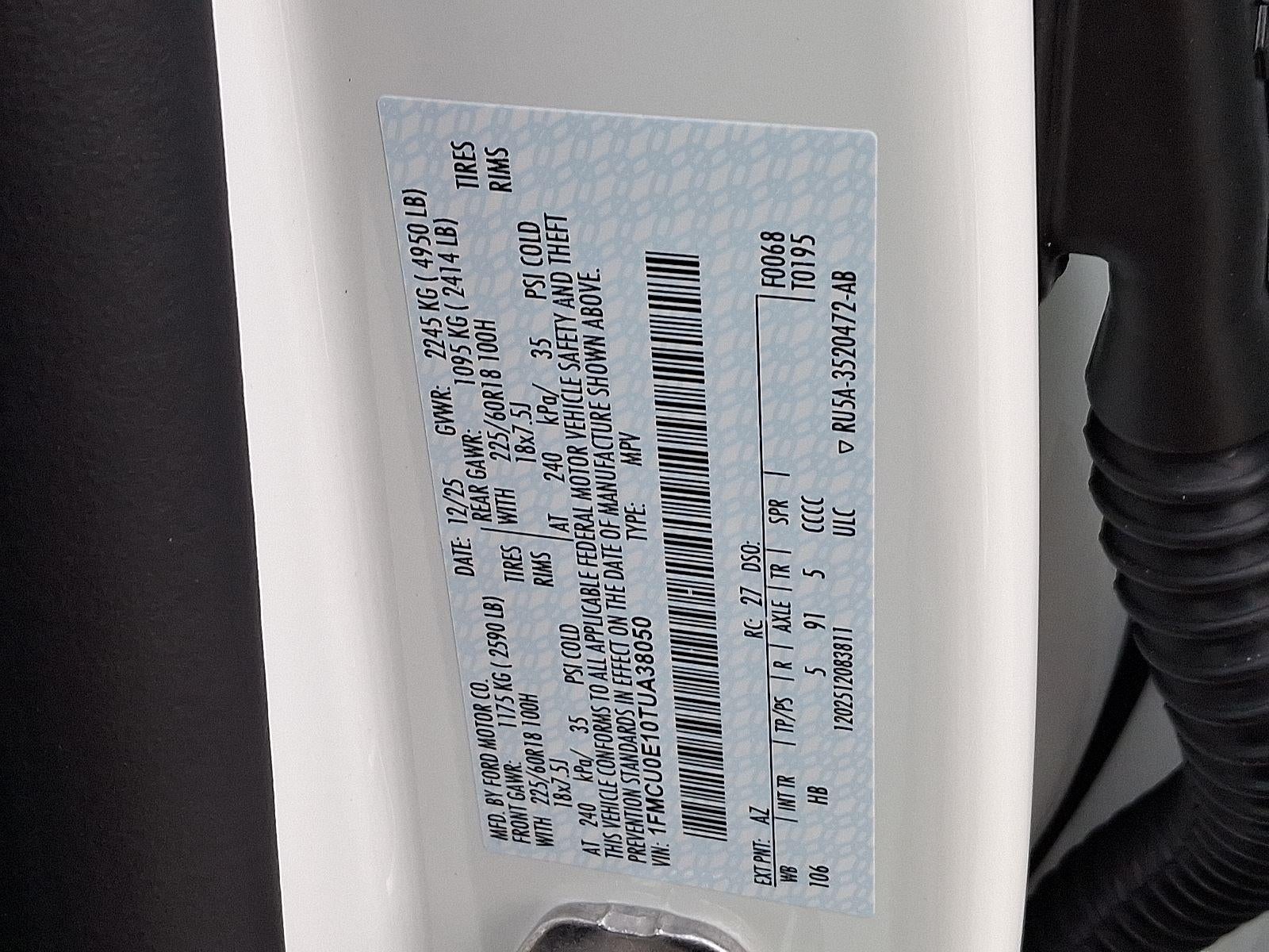 2026 Ford Escape Plug-In Hybrid PHEV