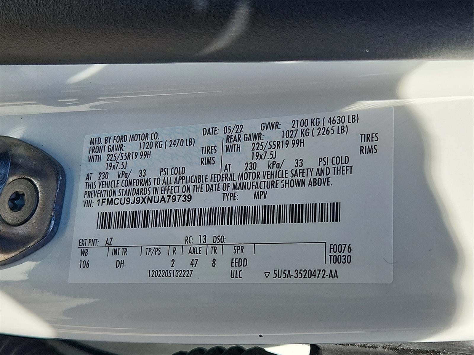 2022 Ford Escape Titanium