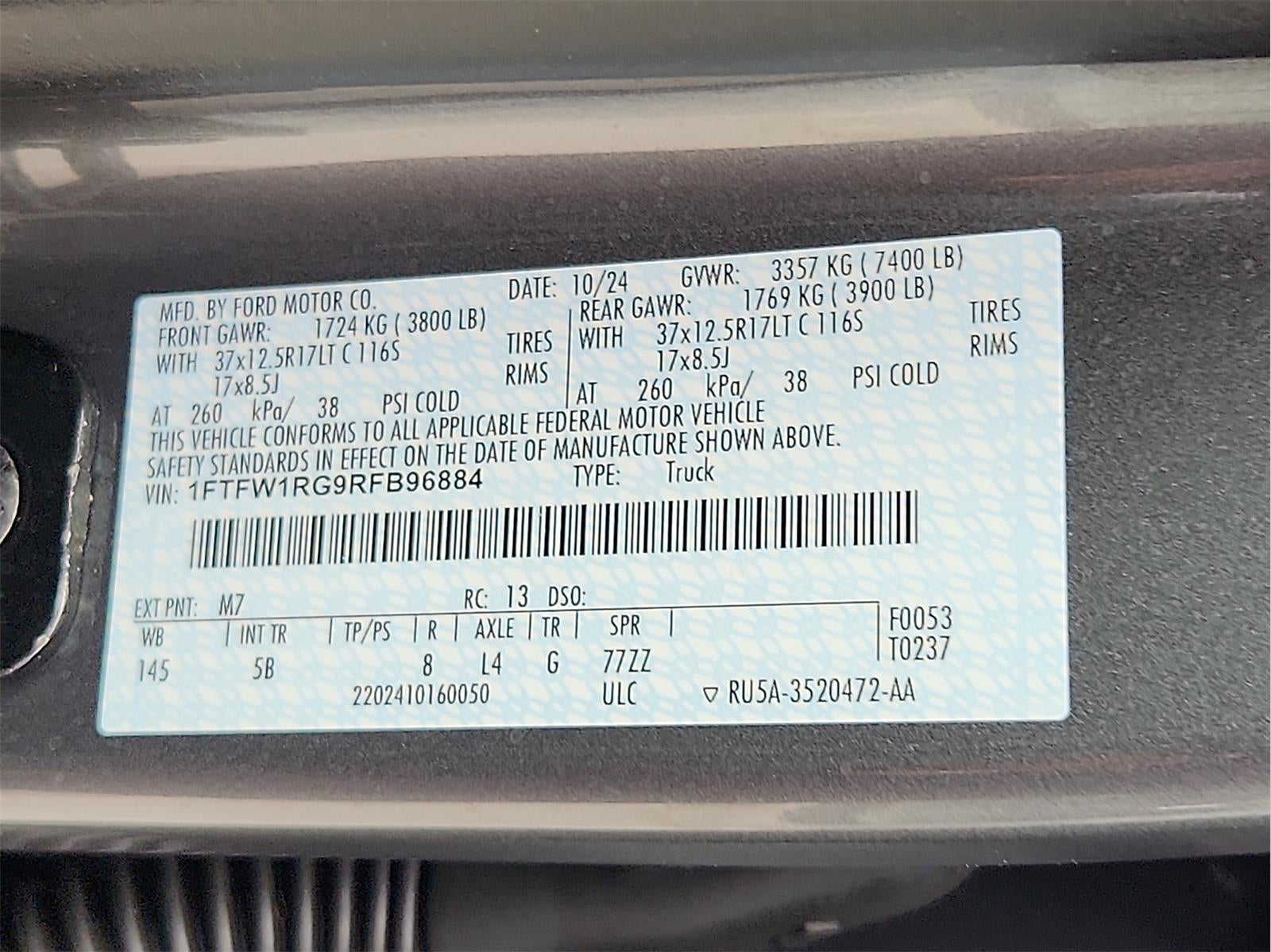 2024 Ford F-150 Raptor