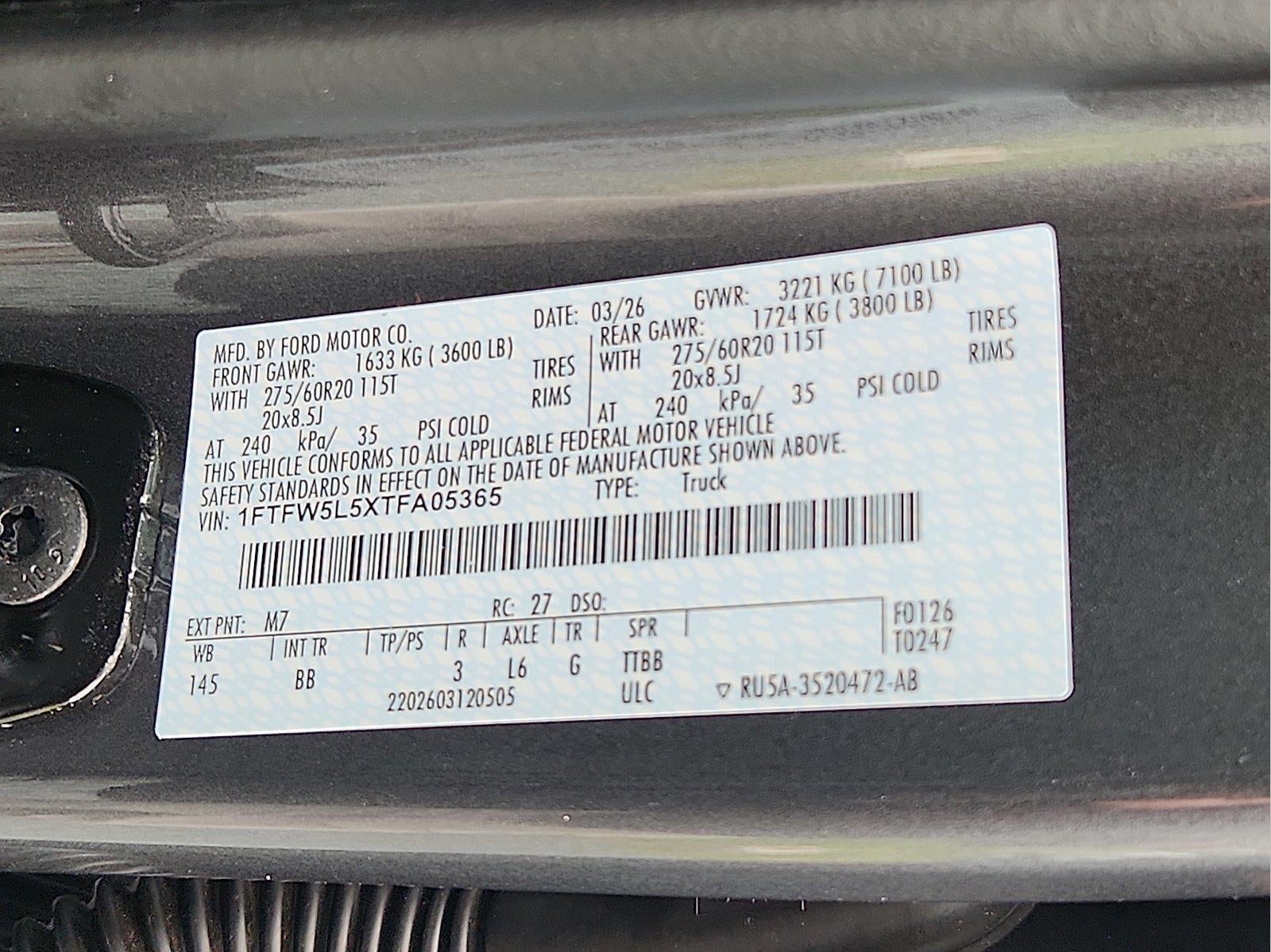 2026 Ford F-150 LARIAT