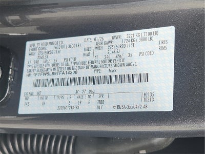 2026 Ford F-150 LARIAT