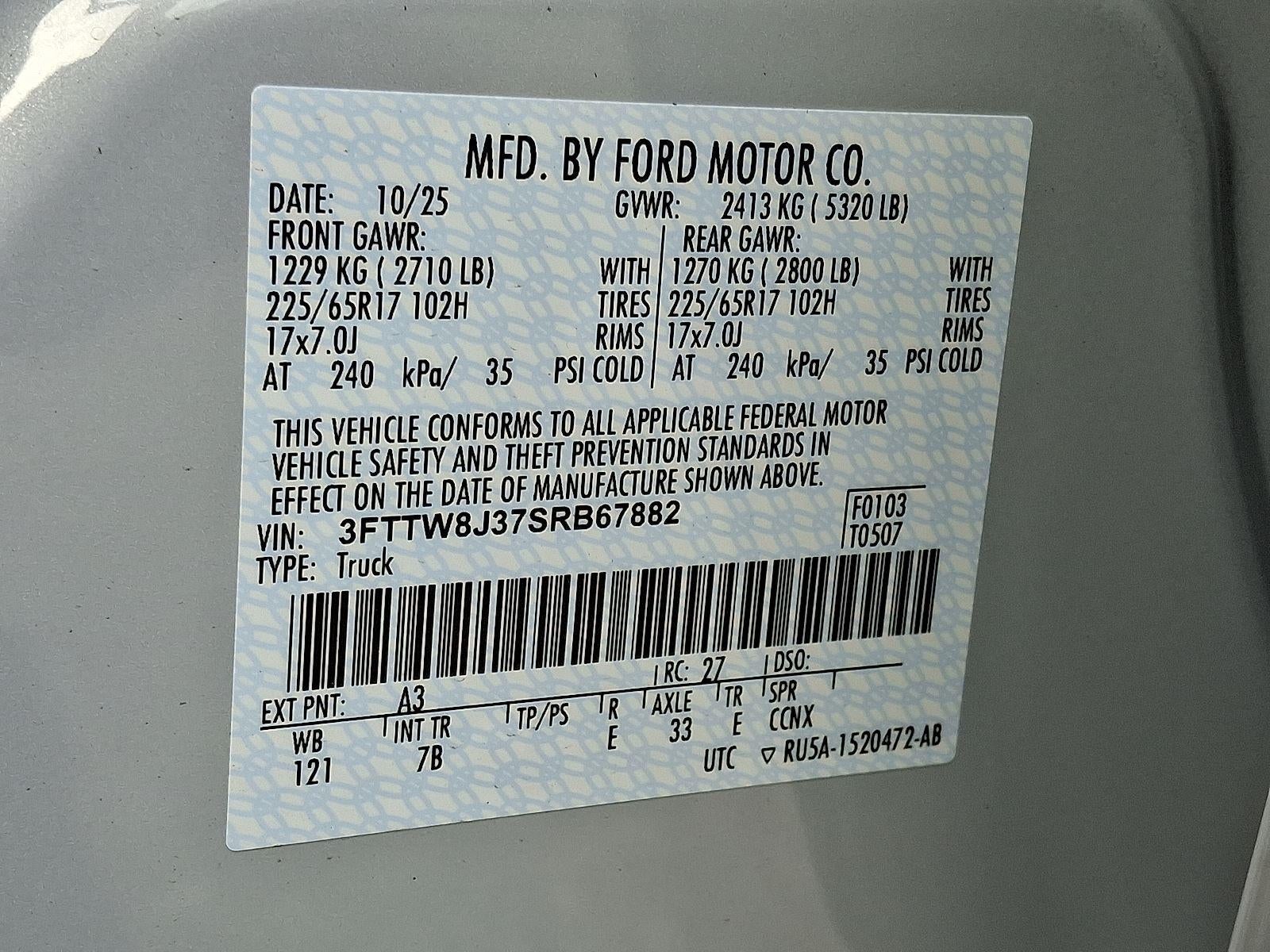 2025 Ford Maverick XLT