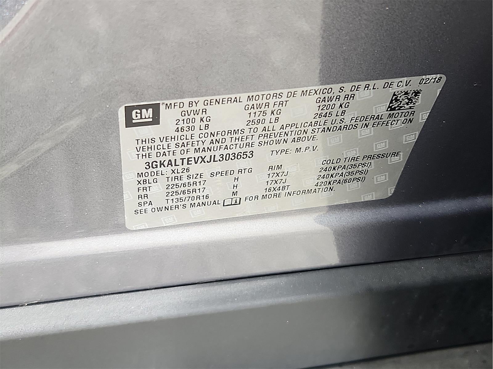 2018 GMC Terrain SLE