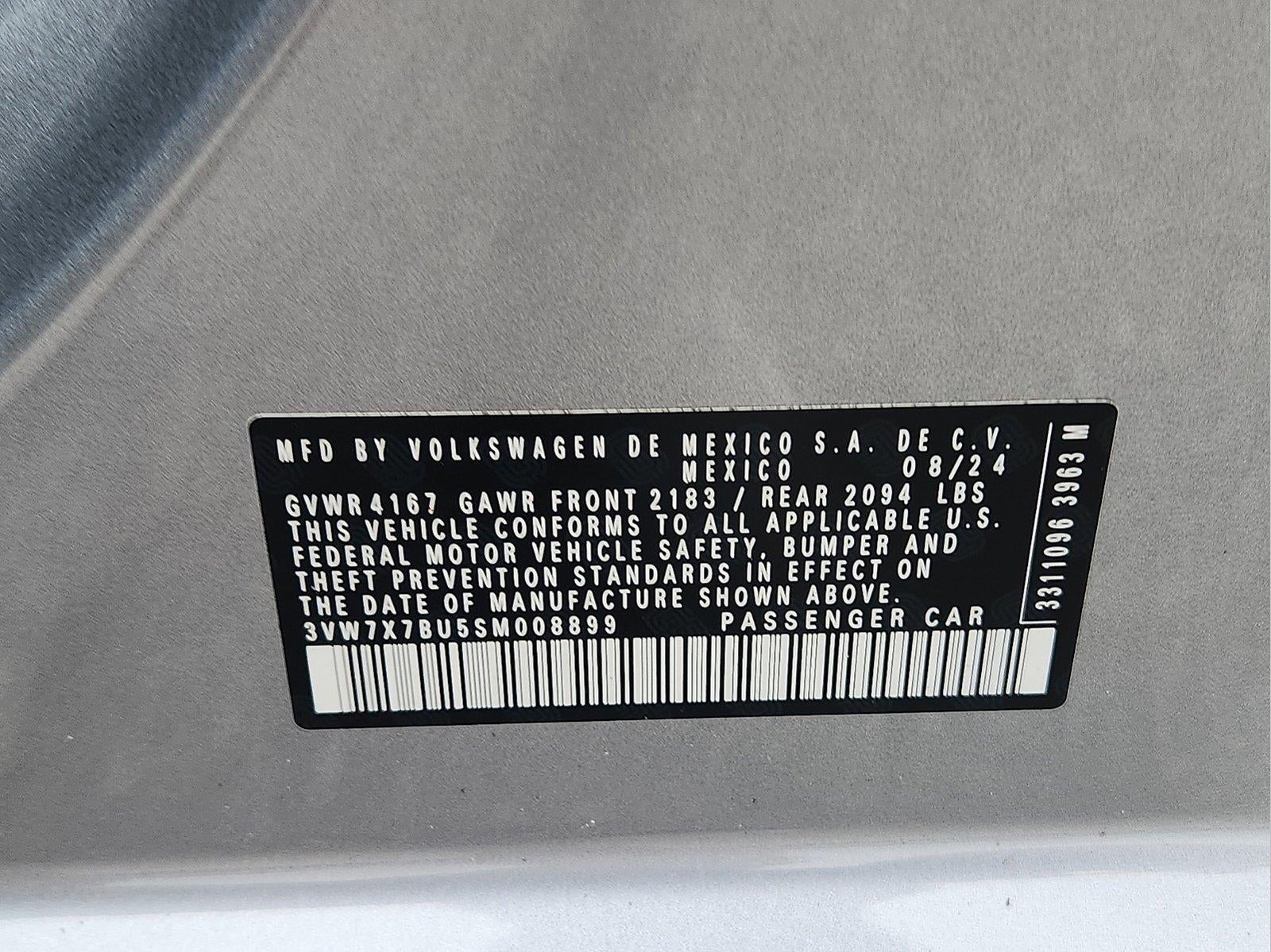 2025 Volkswagen Jetta SE