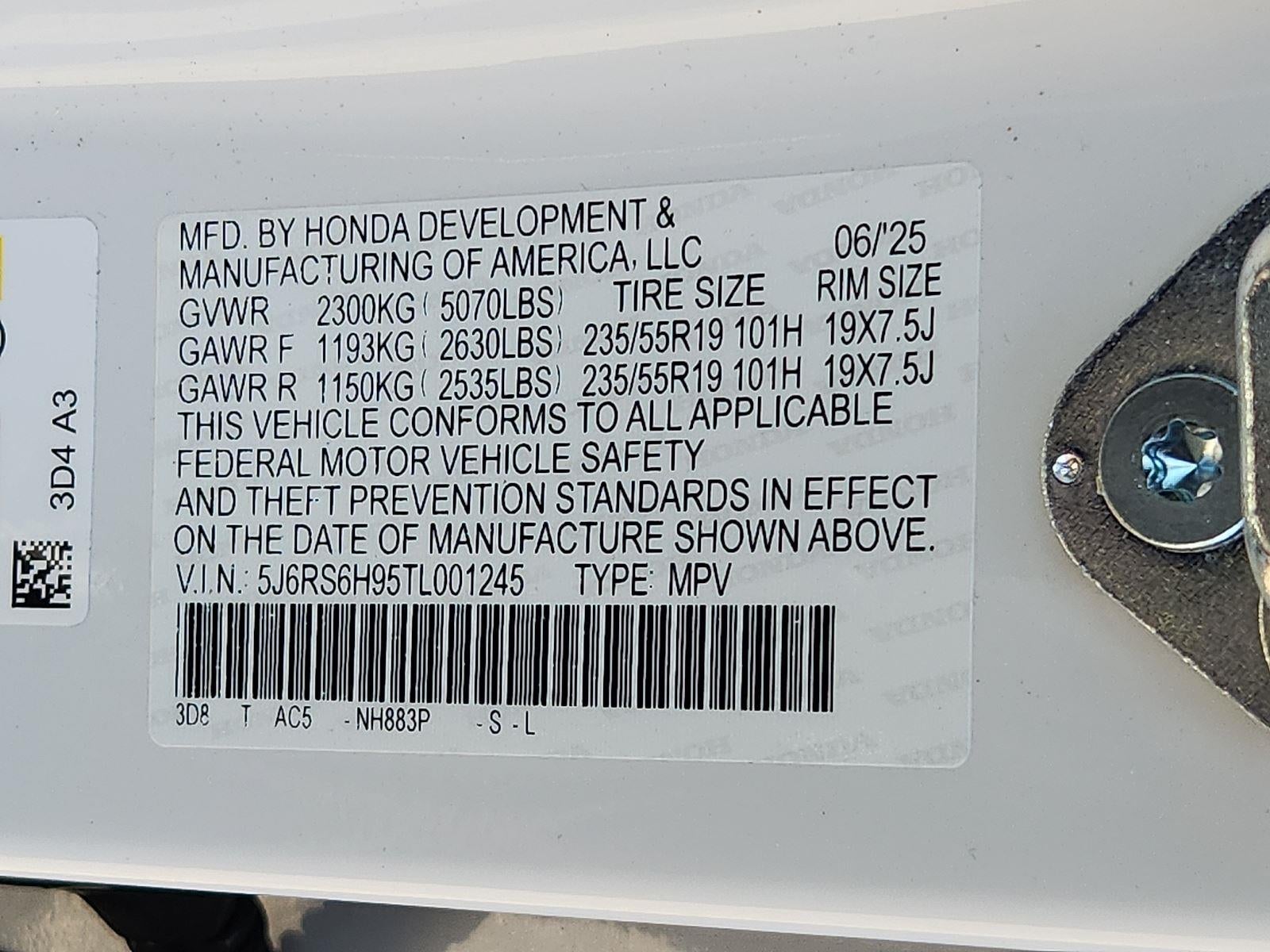 2026 Honda CR-V Hybrid Sport Touring