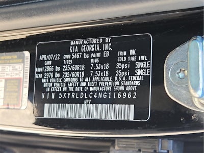 2022 Kia Sorento X-Line S