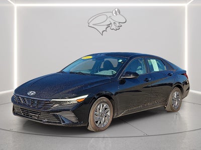2026 Hyundai Elantra Hybrid Blue