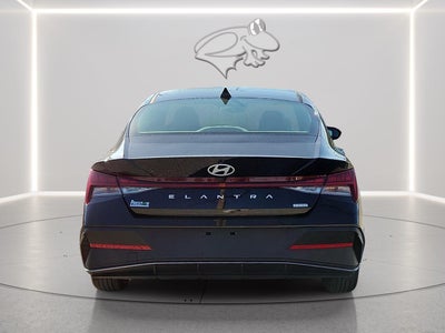 2026 Hyundai Elantra Hybrid Blue