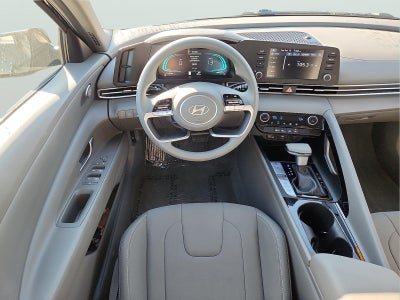 2026 Hyundai Elantra Hybrid Blue