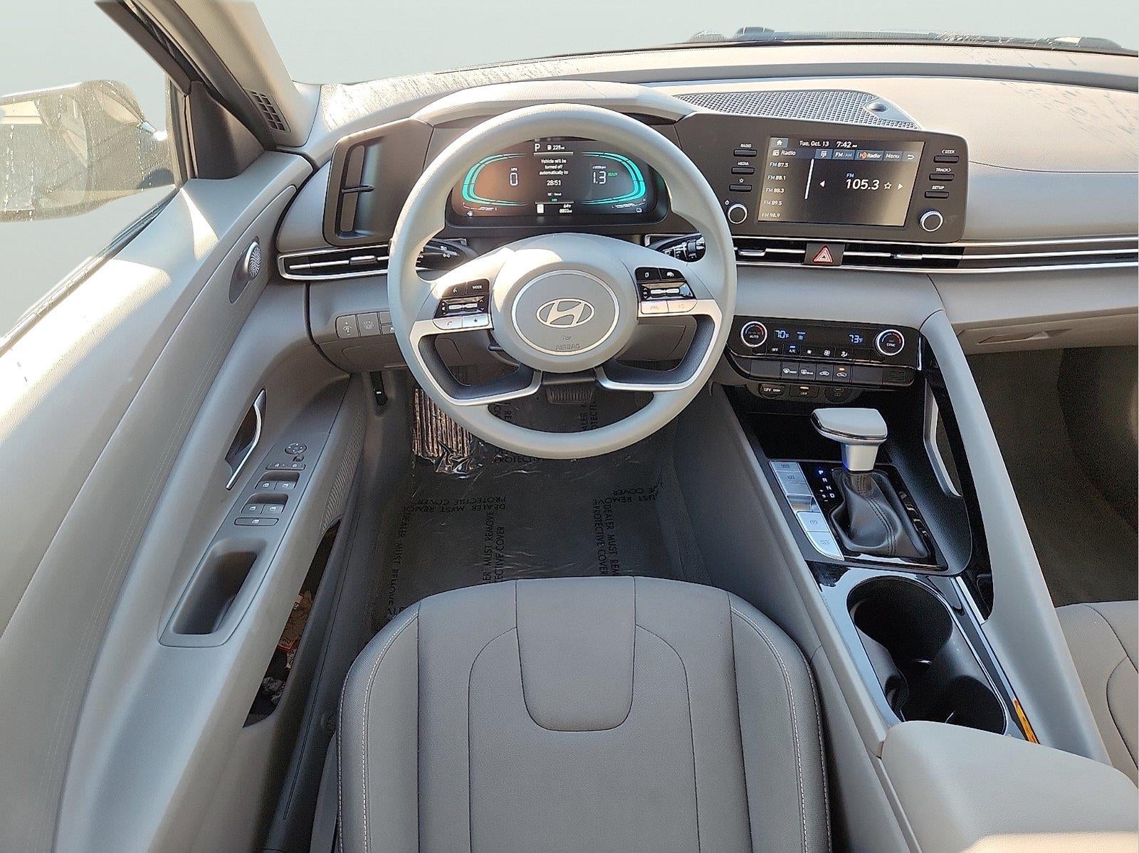 2026 Hyundai Elantra Hybrid Blue