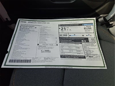 2026 Jeep Wrangler Sport