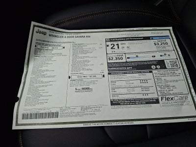 2026 Jeep Wrangler Sahara