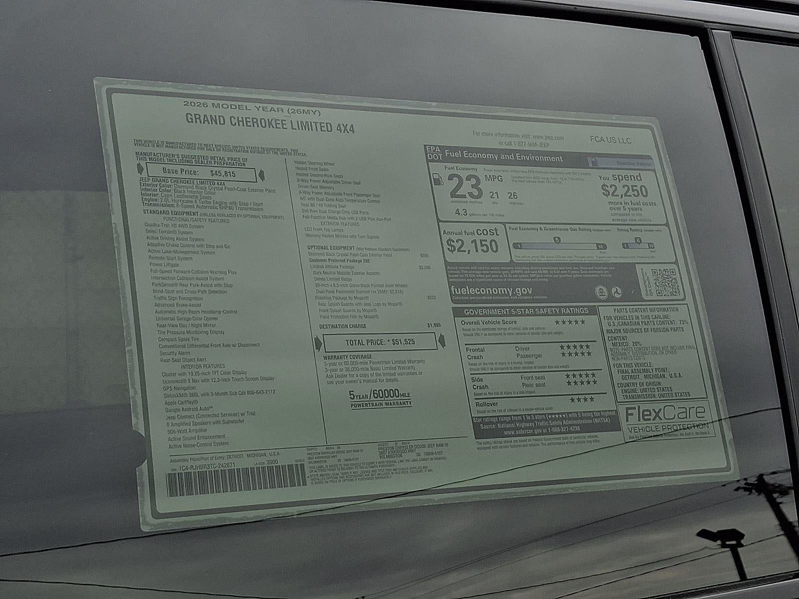 2026 Jeep Grand Cherokee Limited