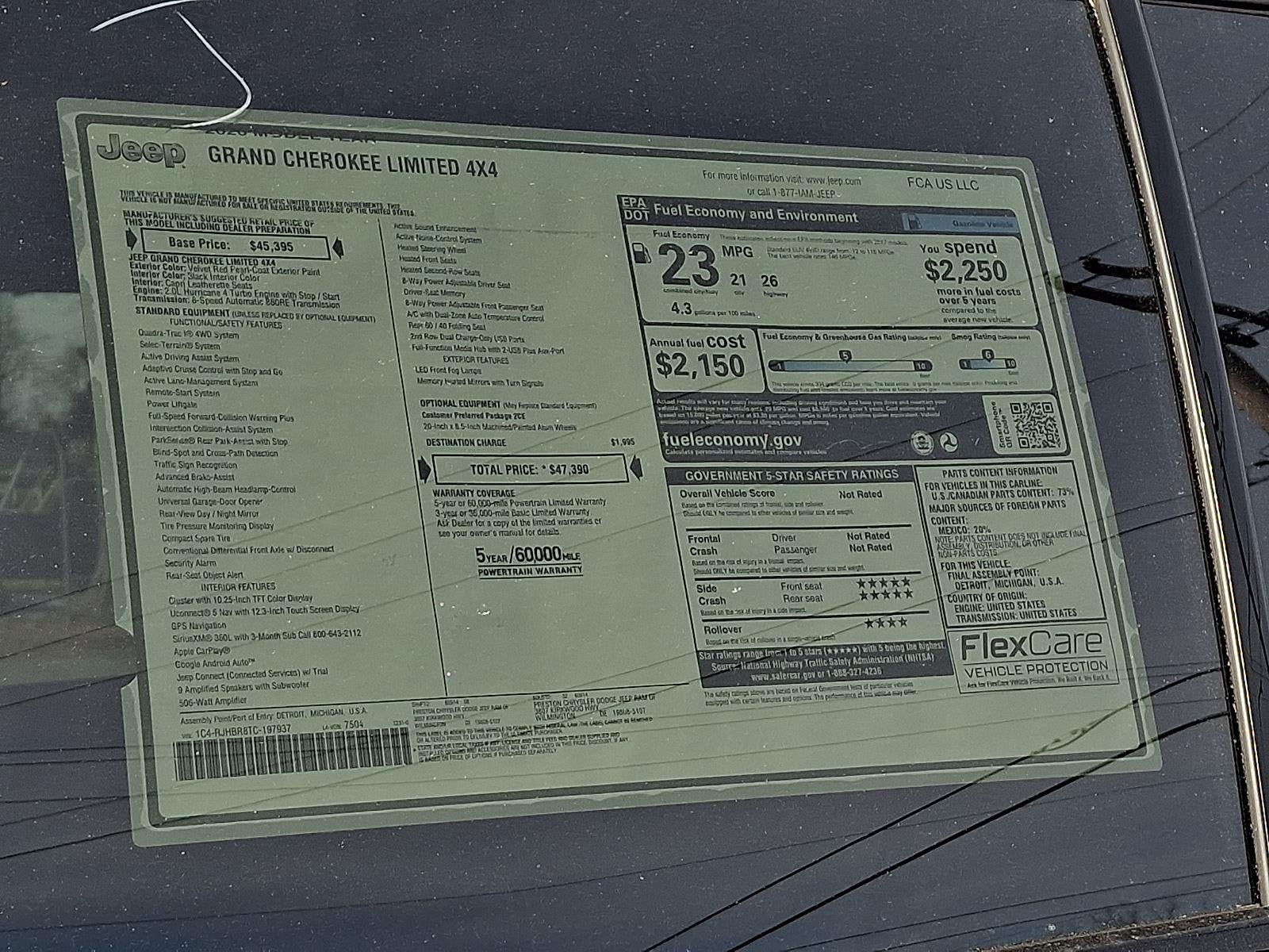 2026 Jeep Grand Cherokee Limited