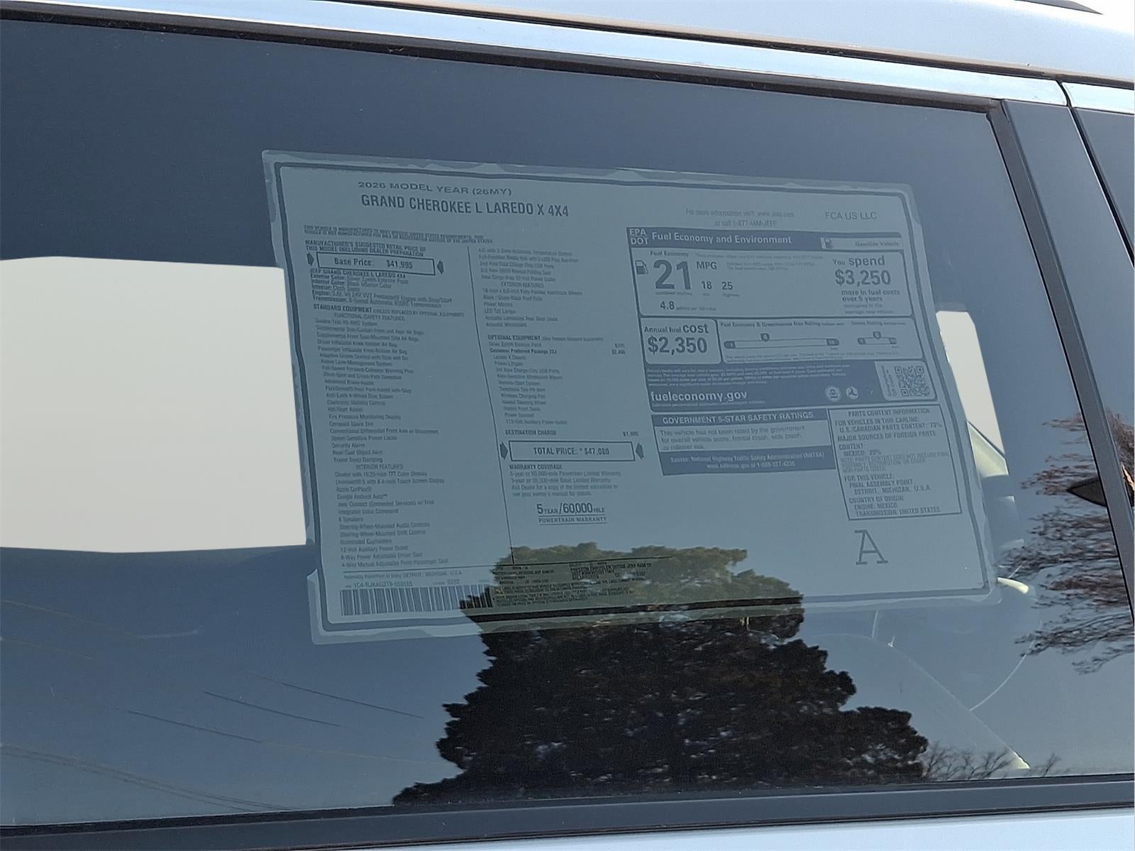 2026 Jeep Grand Cherokee L Laredo X