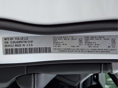 2026 Jeep Grand Cherokee L Limited Reserve