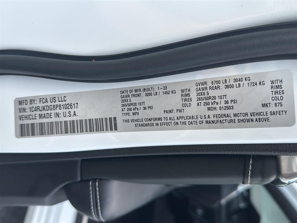 2023 Jeep Grand Cherokee L Overland