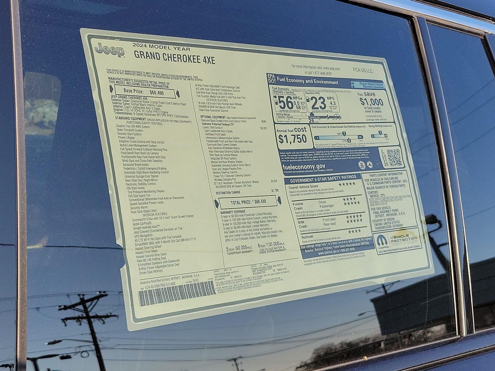 2024 Jeep Grand Cherokee 4xe Limited