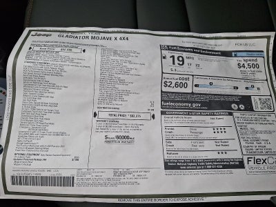 2026 Jeep Gladiator Mojave X