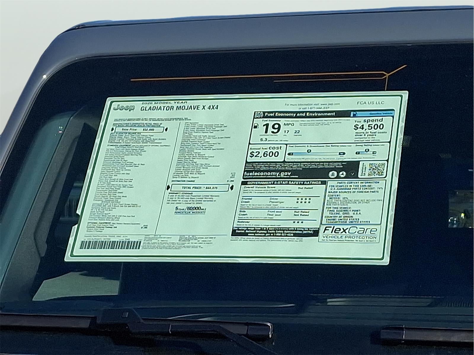 2026 Jeep Gladiator Mojave X