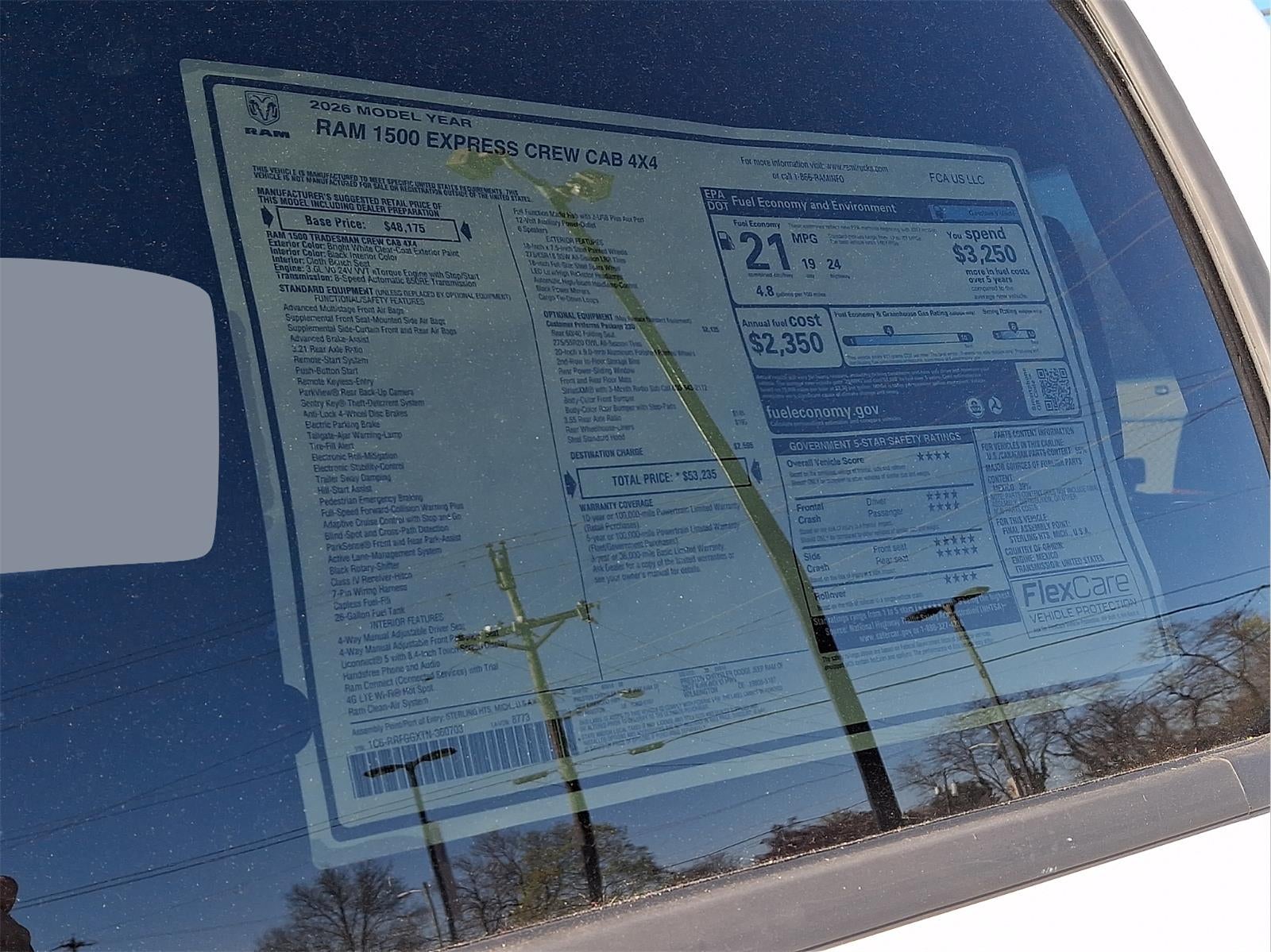 2026 RAM 1500 Express