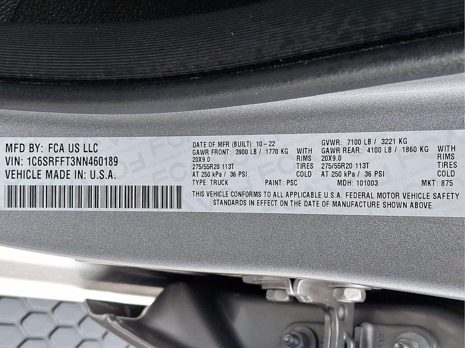 2022 RAM 1500 Big Horn