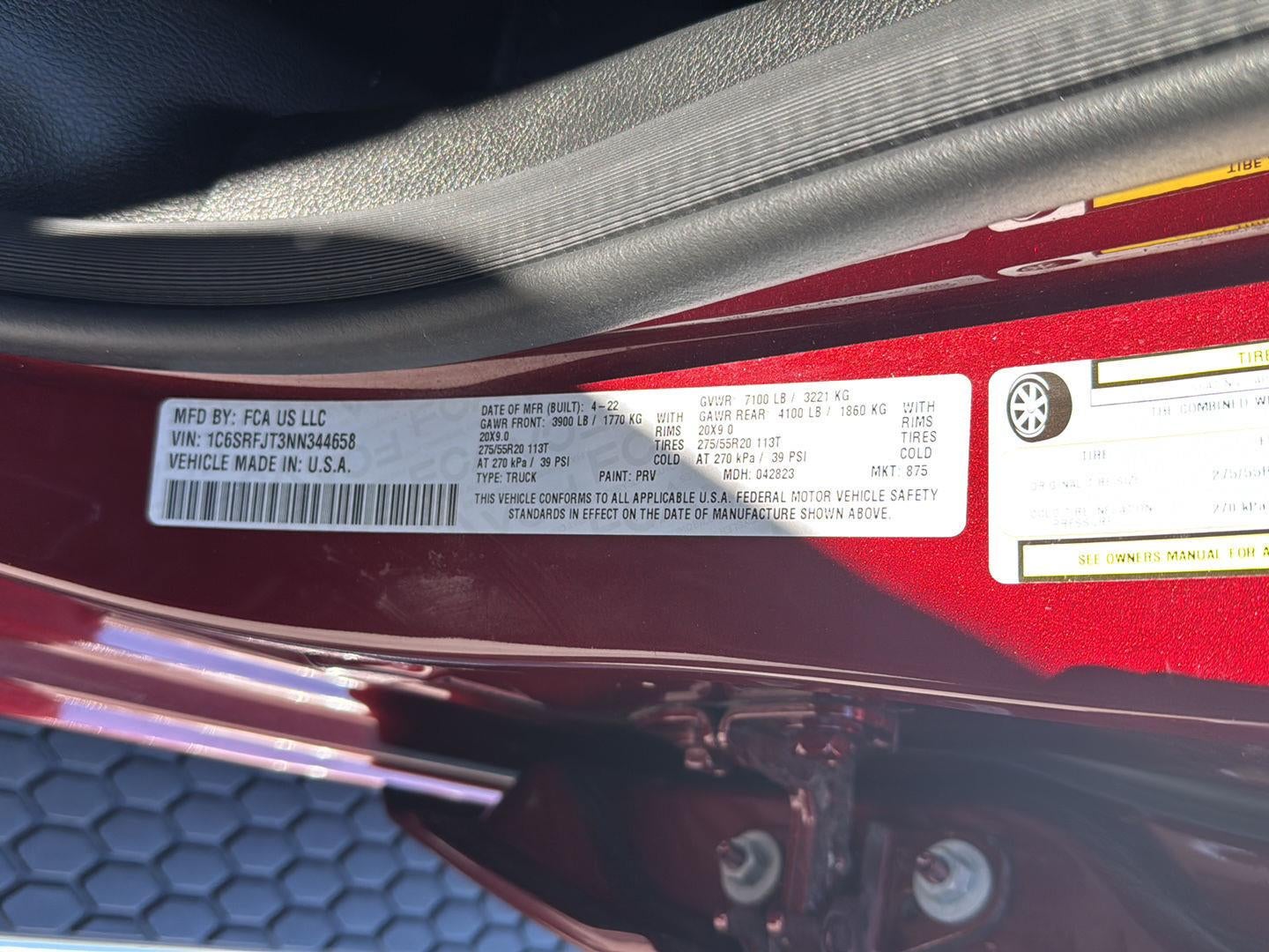 2022 RAM 1500 Laramie