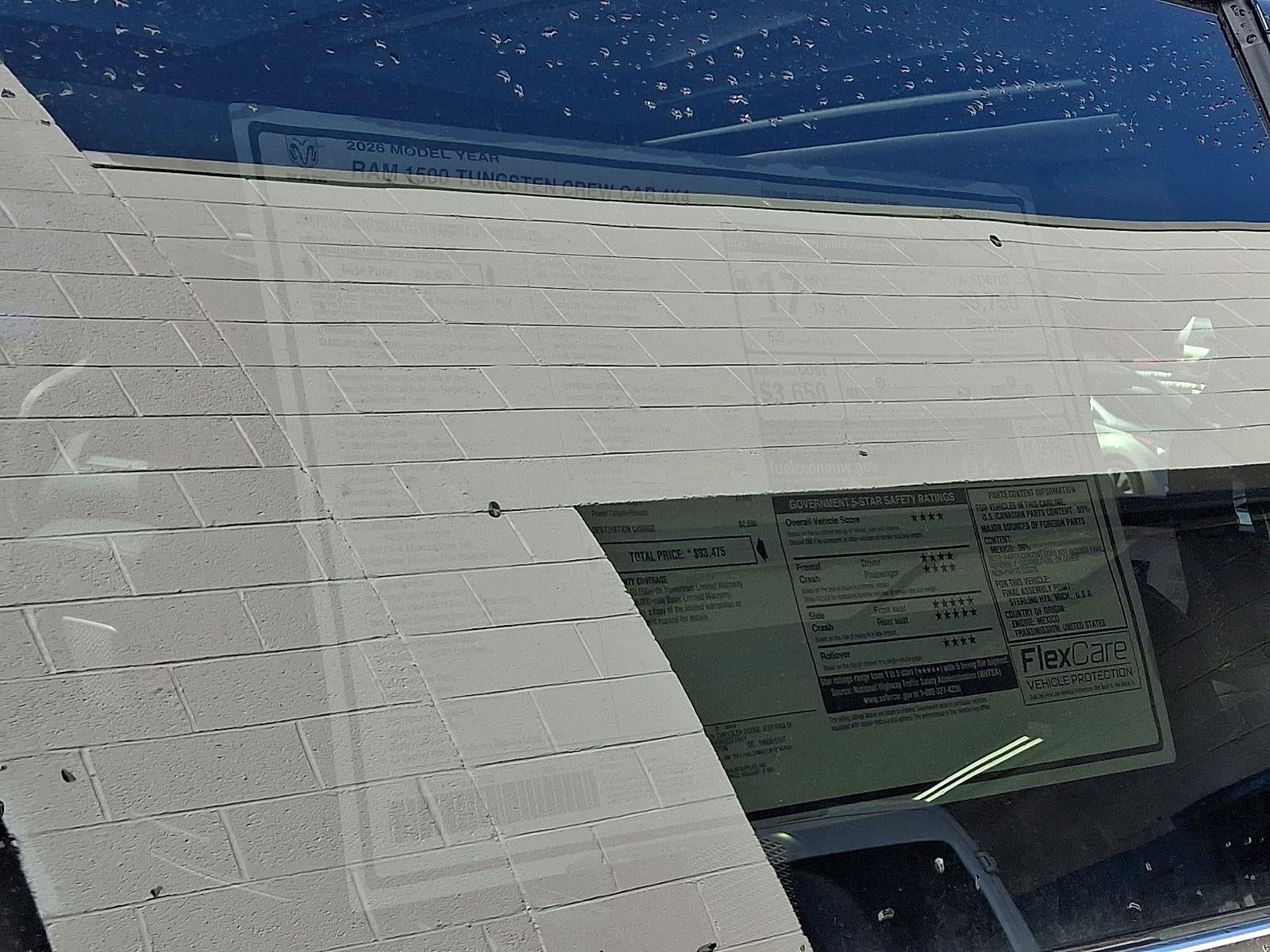 2026 RAM 1500 Tungsten