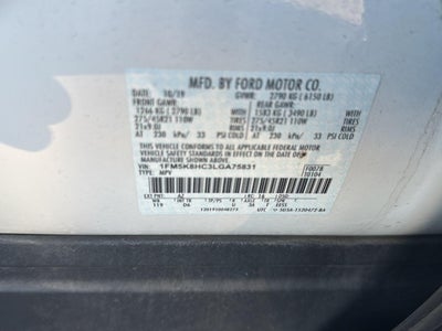 2020 Ford Explorer PLAT