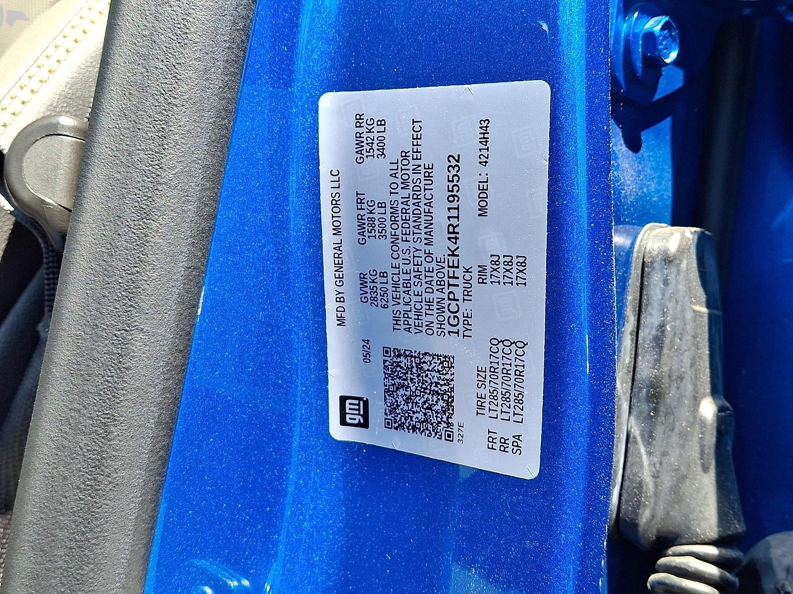 2024 Chevrolet Colorado 4WD ZR2