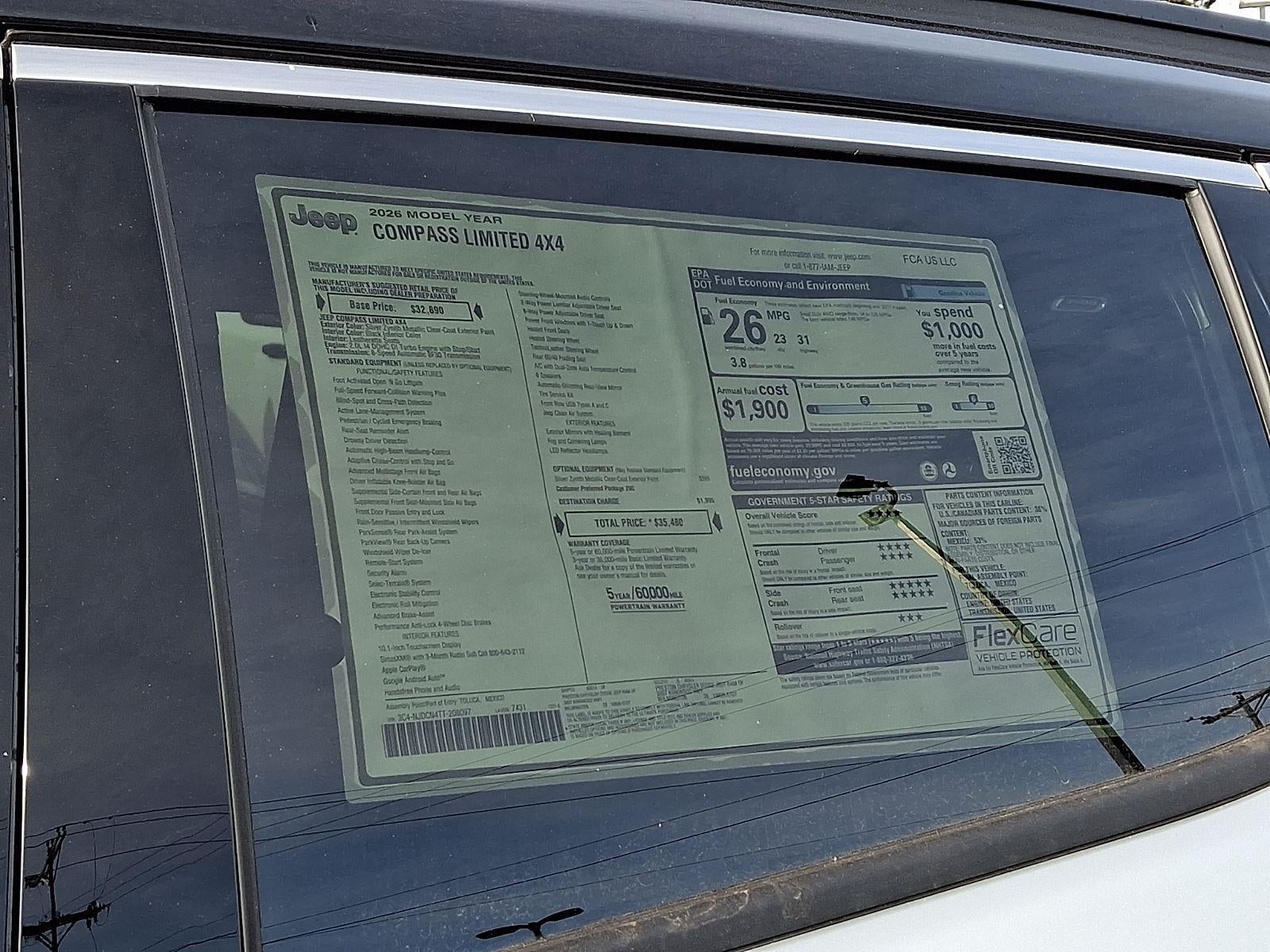 2026 Jeep Compass Limited