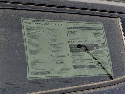 2026 Jeep Compass Limited Altitude