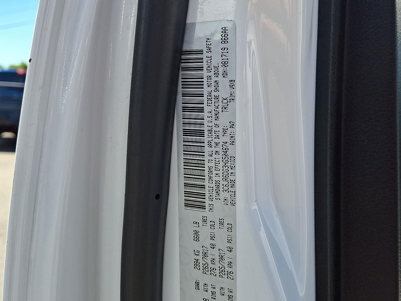 2017 RAM 1500 Tradesman