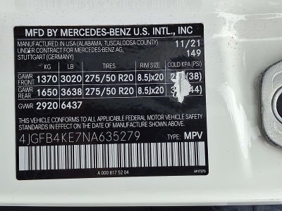 2022 Mercedes-Benz GLE GLE 350